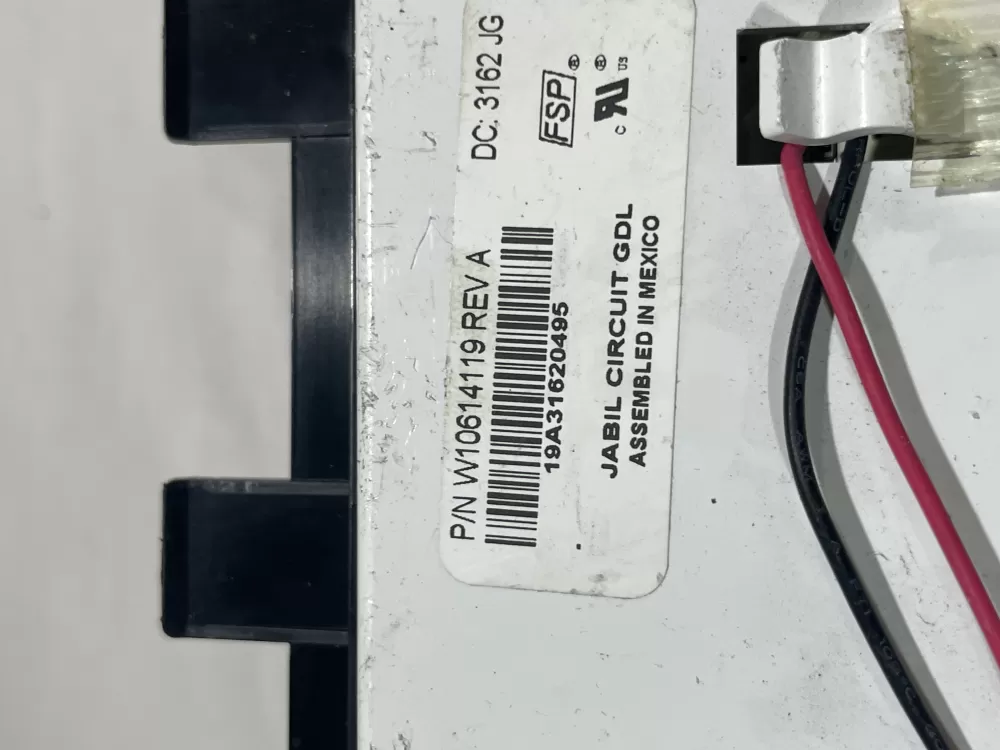 Whirlpool W10614119 Wpw10614119 Refrigerator Control Board AZ154657 | Wm2526
