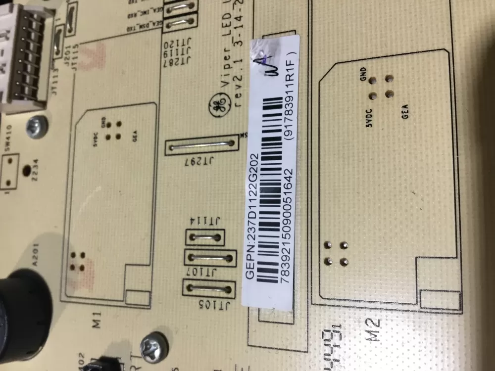 GE 237D1395G202 237D1122G202 237D1060G203 Washer Control Board AZ51781 | NRV469