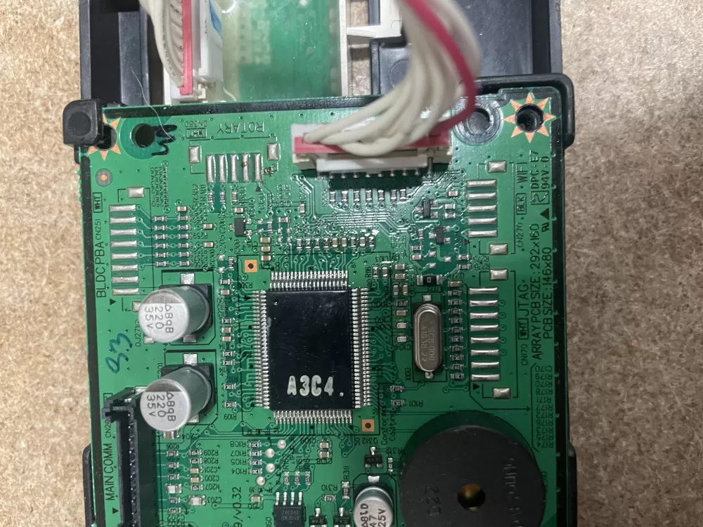 Samsung 2222 Range Control Board Led Display AZ10160 | KM1648