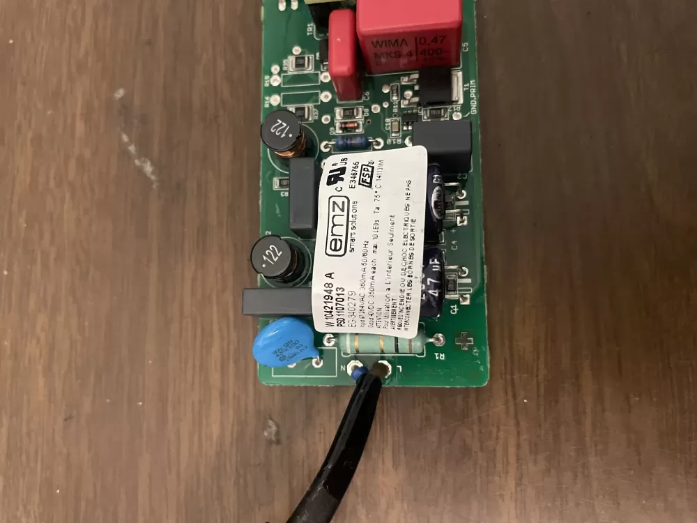 Whirlpool W10306786 Refrigerator LED Inverter Board Box AZ48572 | KM616