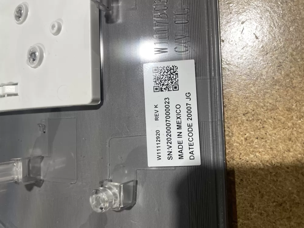 OEM Whirlpool Washer Control Panel W11112920 W11174237 | Wmv508