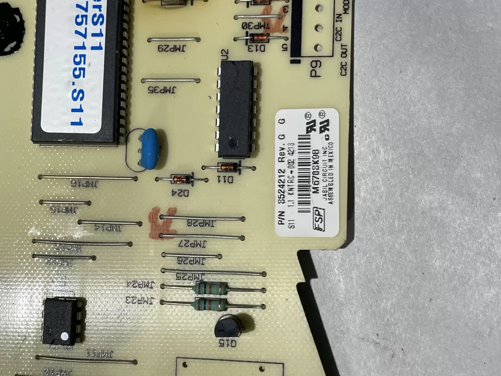 Kenmore 8524212R WP8524212 Oven Range Control Board AZ124340 | KM279