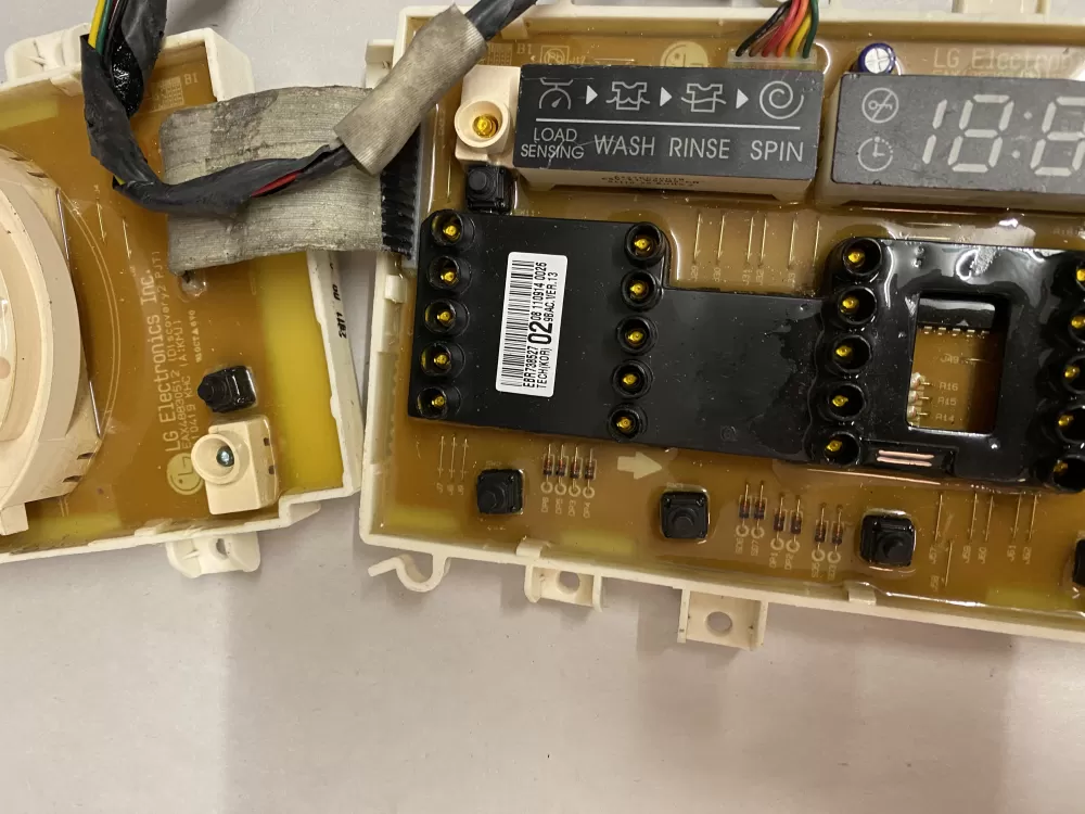 LG EBR73852702 EBR73852701 Washer Control Board AZ212362 | BKV429