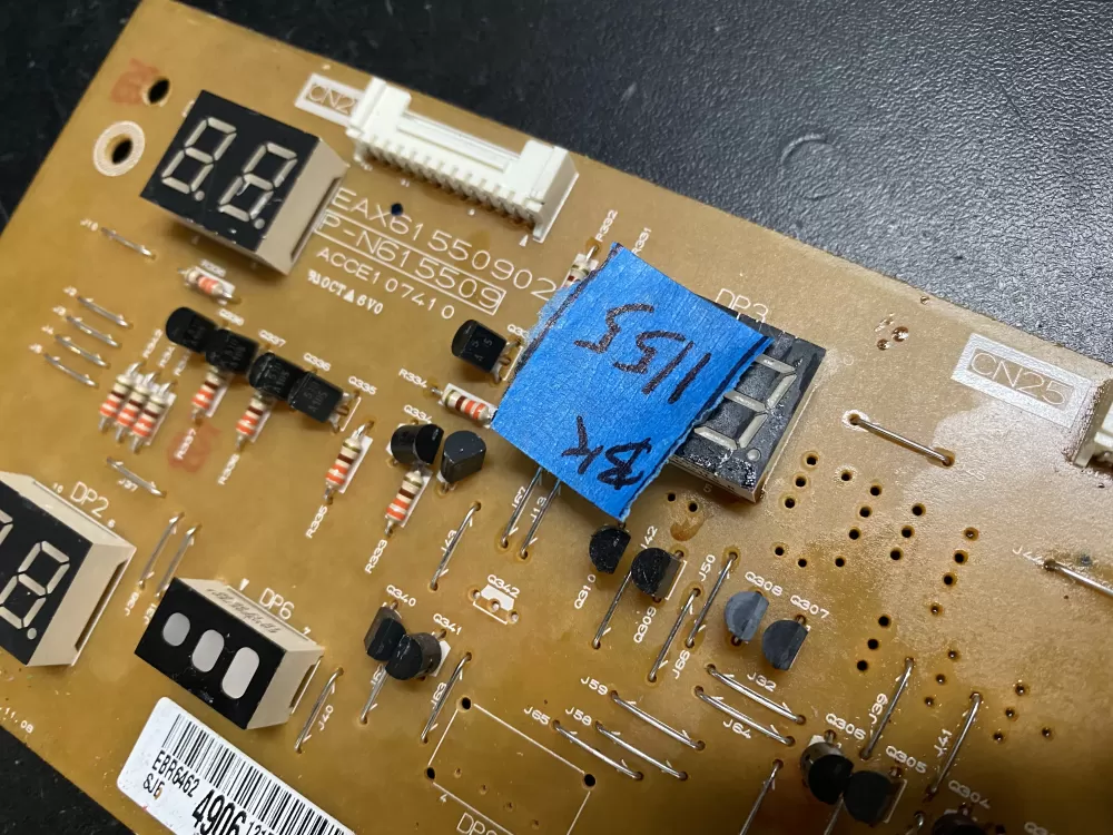 LG EBR64624906 Range Control Board AZ17112 | BK1155