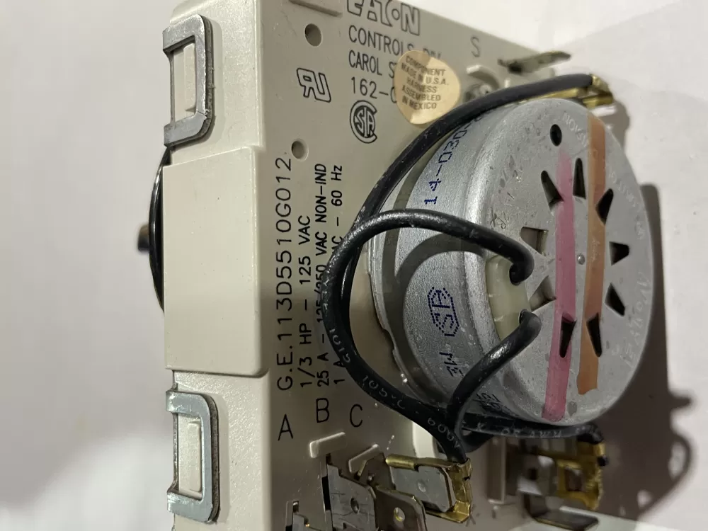 GE 113D5510G012 Dryer Timer AZ185642 | Wm265