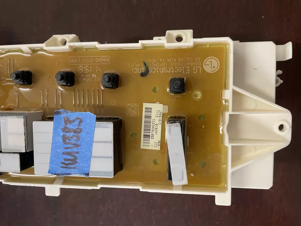 LG AP5681103 EBR76262102 PS7793330 Washer Control Board AZ38840 | KMV383