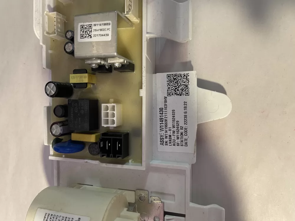 Whirlpool W11419669 Washer Control Board AZ198399 | KM2728