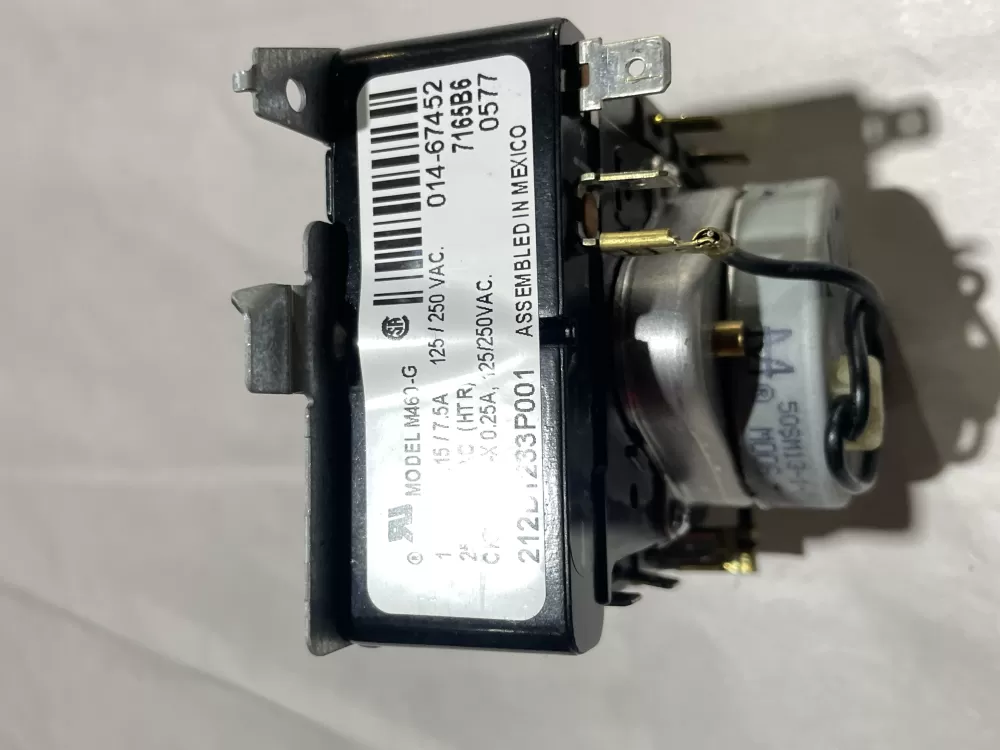GE 212D1233P001 WE4M353 Dryer Timer AZ136486 | Wm2228