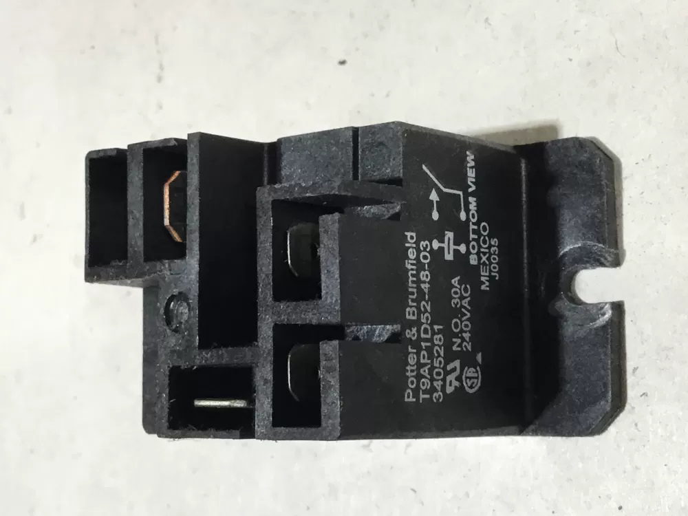 Kenmore T9AP1D52 48 03 3405281 Dryer Relay AZ104678 | Sl15