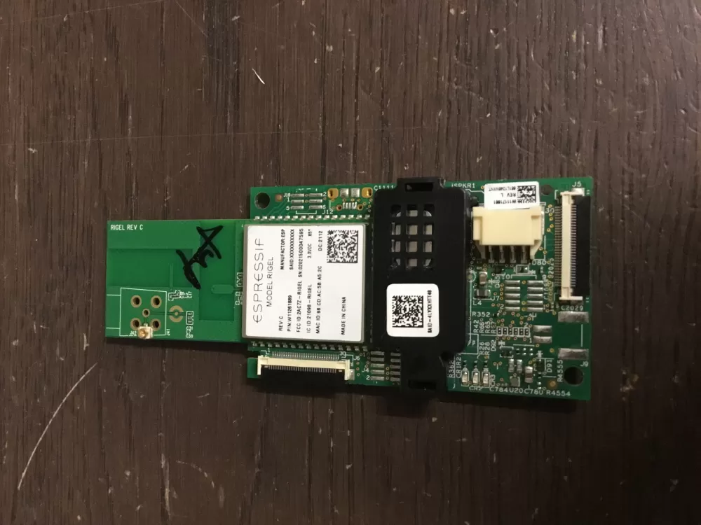 Whirlpool W11261889  W11171661  2133752308 Dryer Bluetooth Control Board