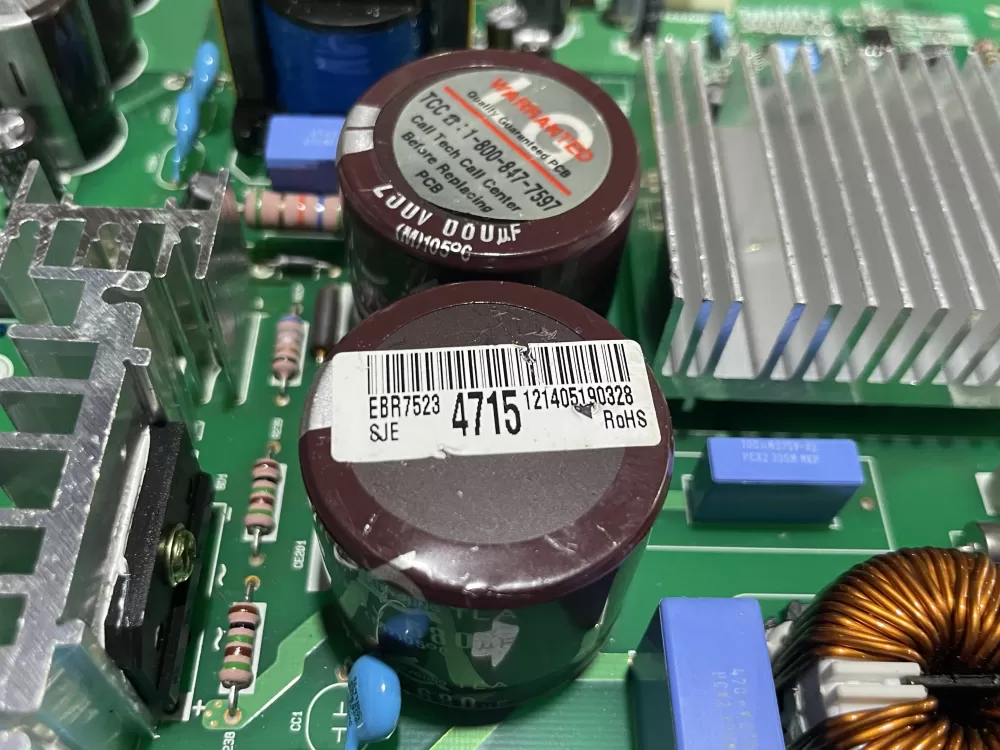 LG EBR75234715 Refrigerator Control Board AZ161187 | Wm362