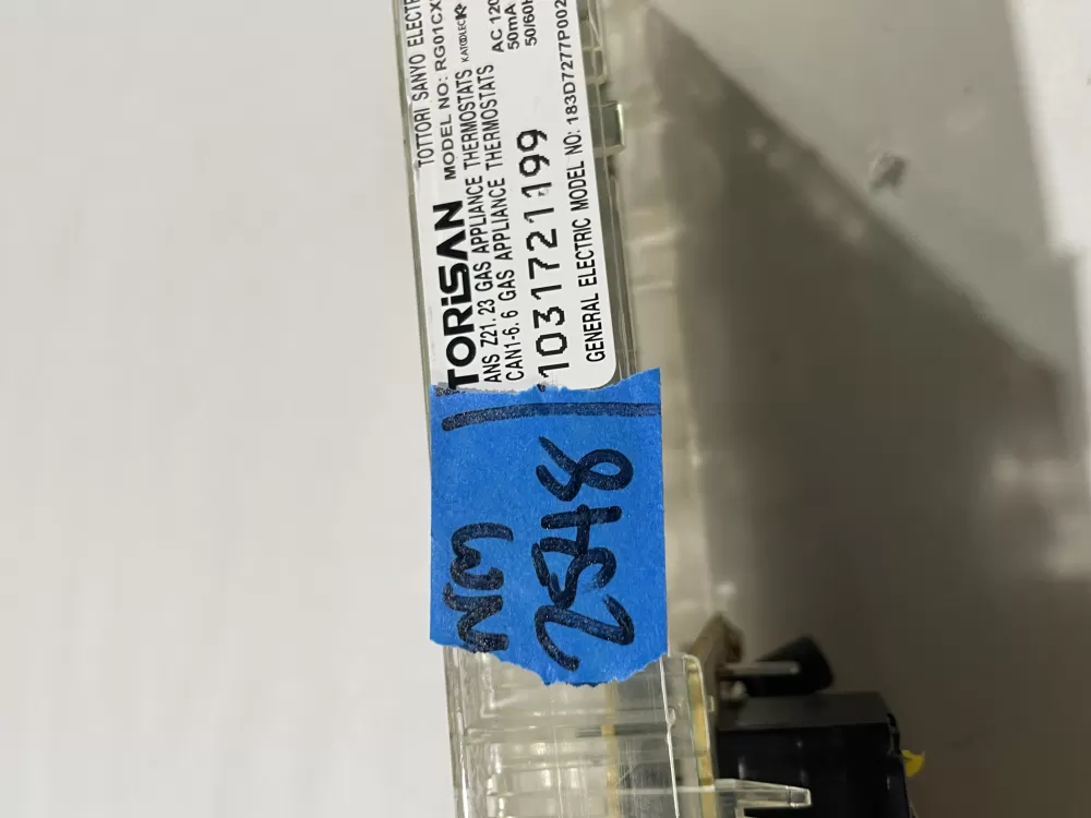 GE 183D7277P002 WB27K10140 Range Control Board AZ165367 | Wm2548