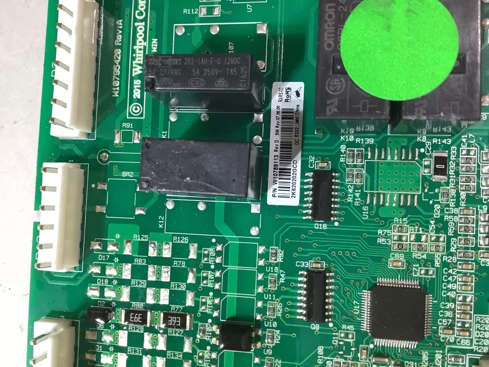 Jenn-Air W10789113 W10887783 Refrigerator Control Board AZ181762 | BG735