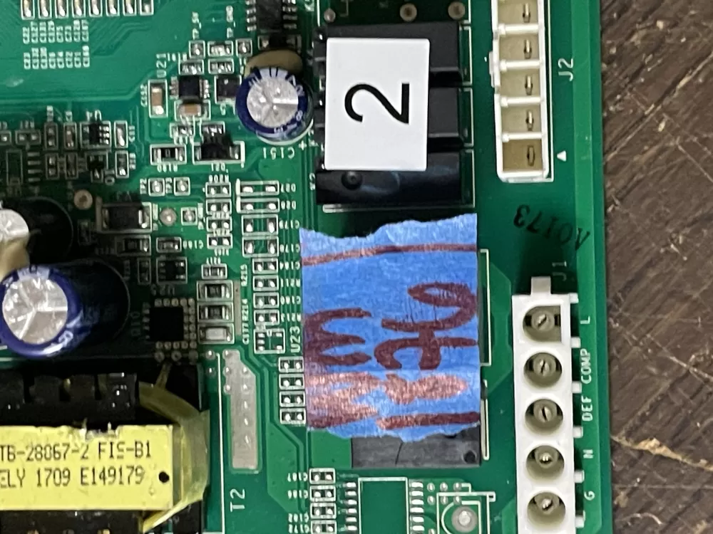 GE 197D8522G101 70213260401GA Refrigerator Control AZ51699 | Wm1876