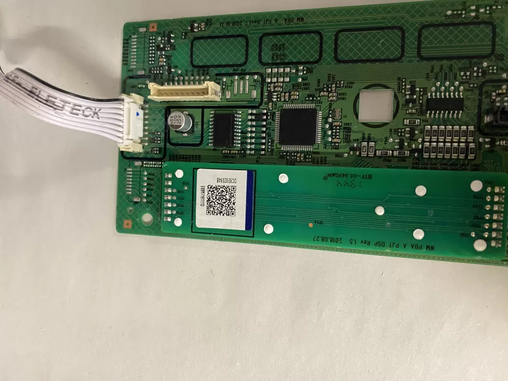Samsung Wa50r5400av Washer Control Board Display Module AZ217301 | BK1372