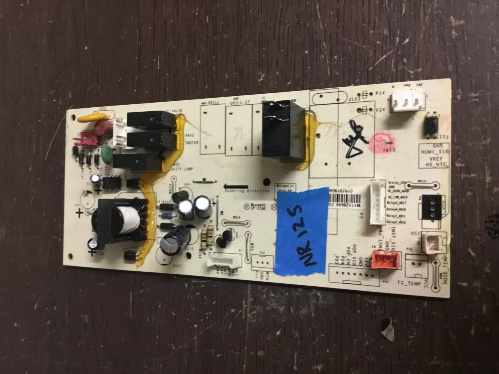 Whirlpool W11206895 W11416373 Microwave Control Board Panel AZ23425 | NR125