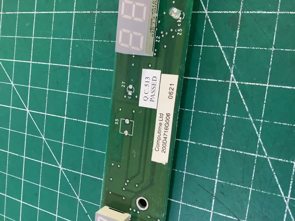 GE WR55X10389 Refrigerator User Interface Control Board AZ204174 | NR334