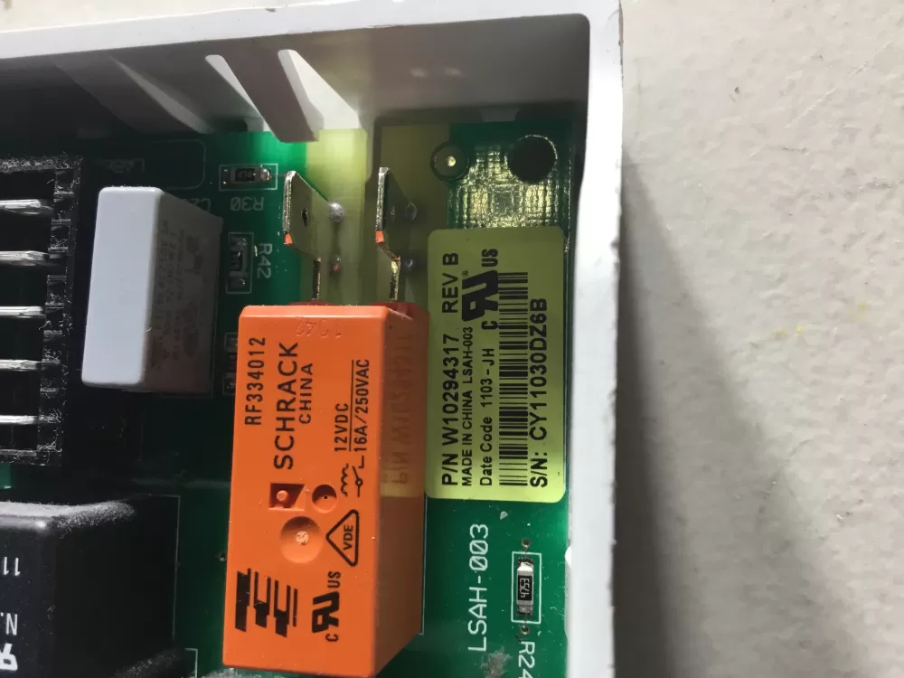 Whirlpool W10294317 WPW10294317 PS11752237 Dryer Control Board AZ47044 | NR571