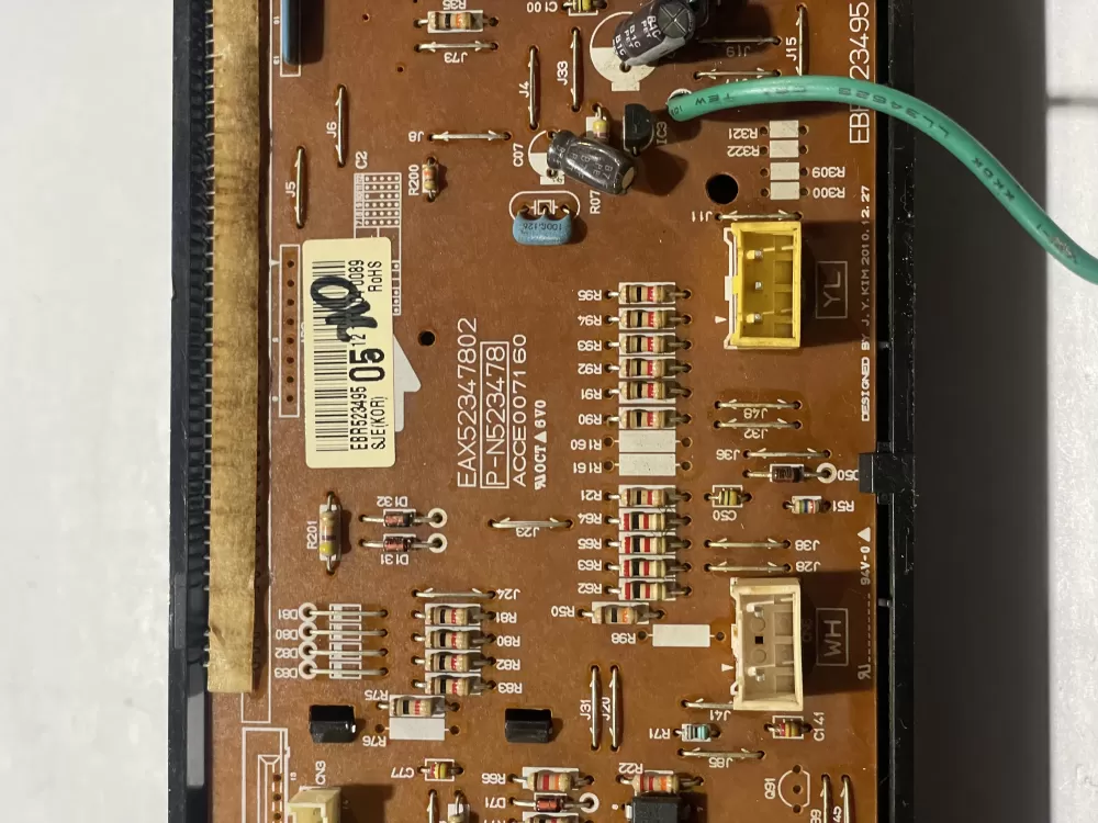LG EBR52349505 Range Display Oven Control Board AZ186436 | KM733
