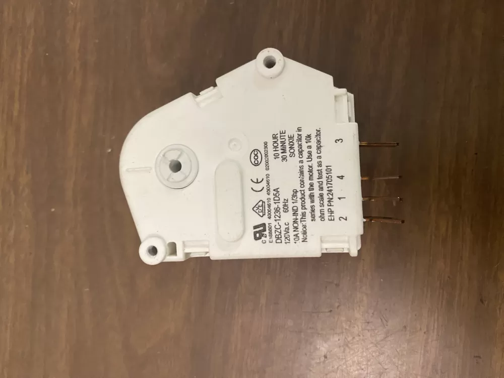 Frigidaire  Kenmore 241705101 Refrigerator Defrost Timer