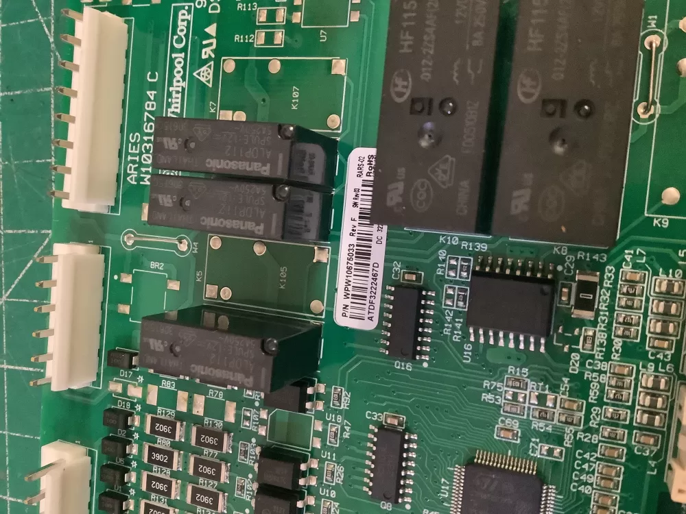 Whirlpool W10675033 W10801162 Refrigerator Control Board AZ208141 | NR67