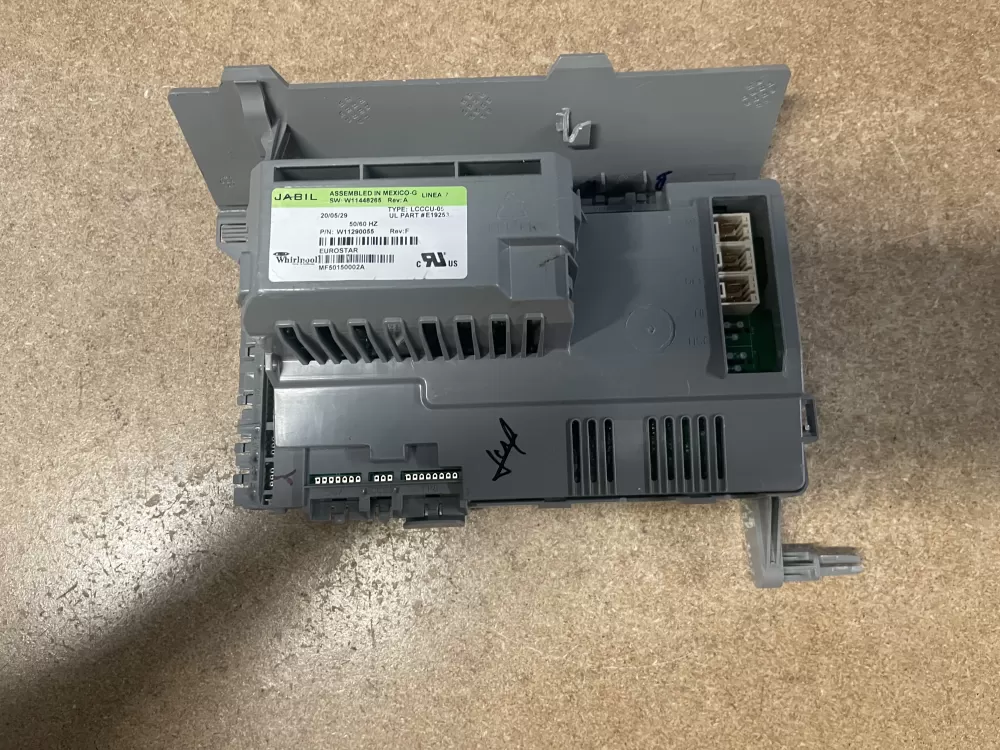 Whirlpool  KitchenAid  Roper  Estate W11290055 W11455206 PS16218008 Washer Control Board