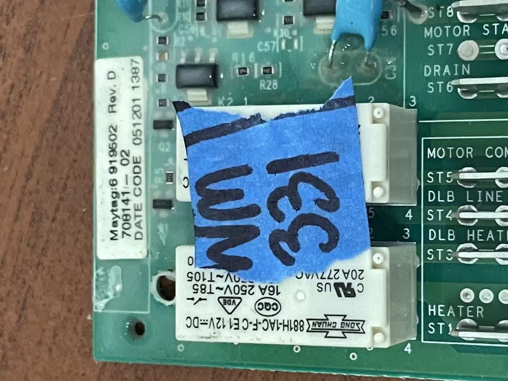 Maytag Jenn-Air 6 919502 dishwasher Control Board AZ30375 | WM331