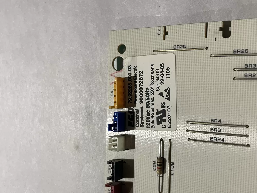 Bosch Thermador stove power control board 9000072672 AZ200646 | Wm389