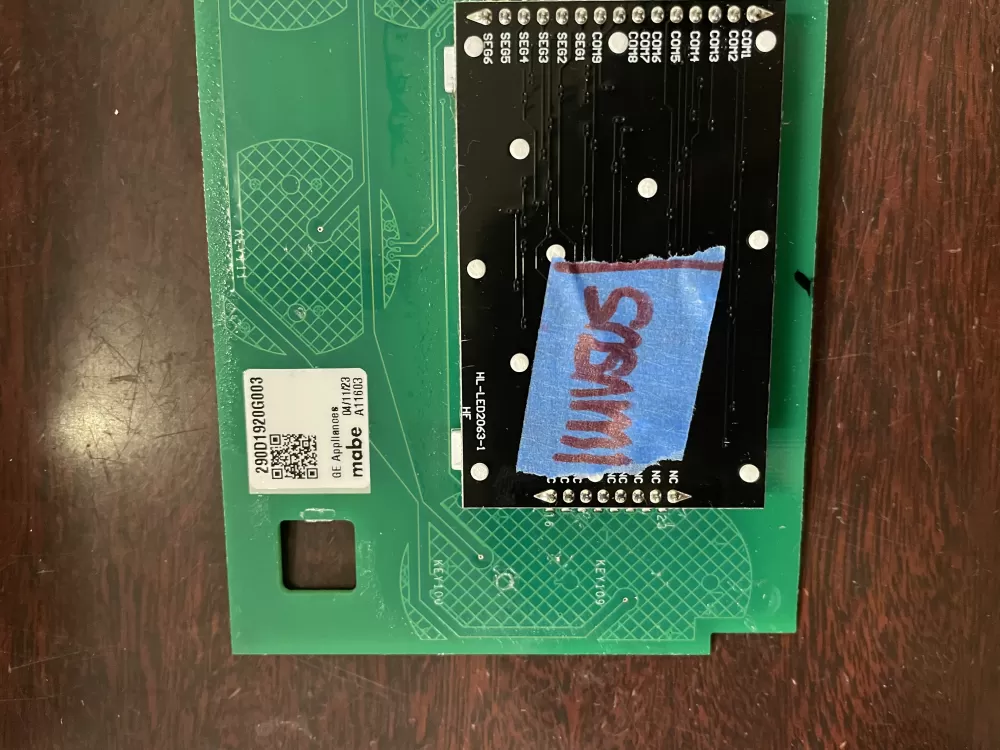 GE 290D1920G003 Washer Control Board AZ55168 | KMV505