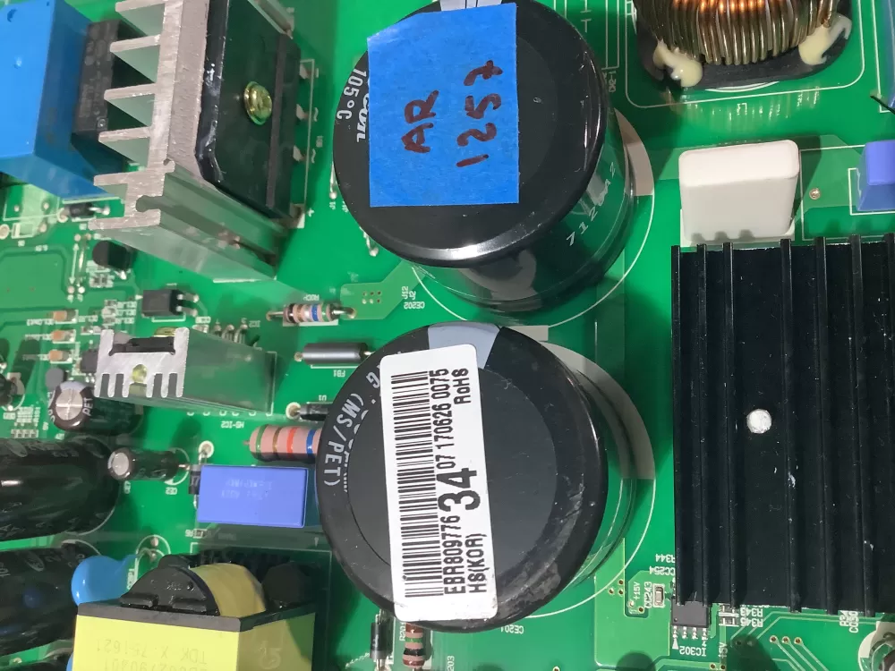 LG EBR80977634 AP6319024 Refrigerator Main Control Board AZ195382 | AR1257