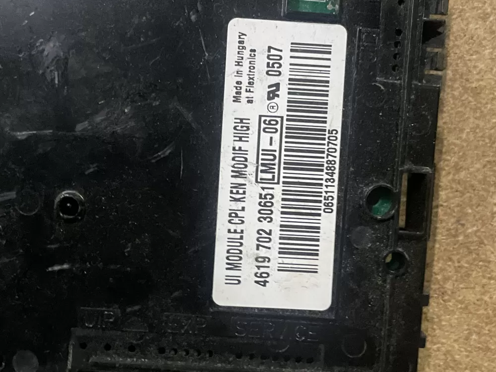 Kenmore Whirlpool Maytag 461970230651 Washer Control Board AZ27224 | WM62