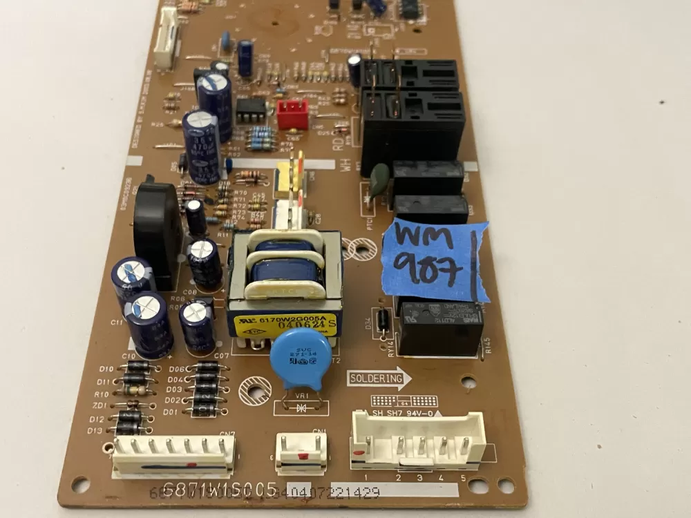 LG 6871W1S005D Microwave Oven Control Board AZ104013 | Wm987