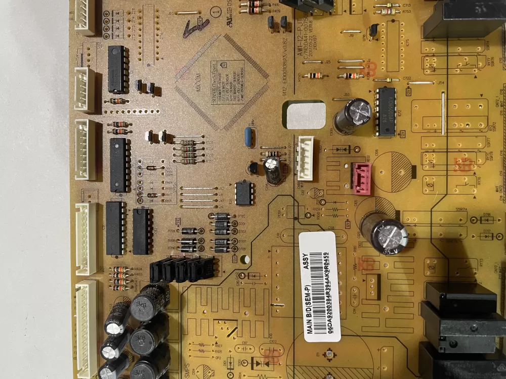 Samsung DA92 00384R Refrigerator Control Board AZ151594 | KM1852