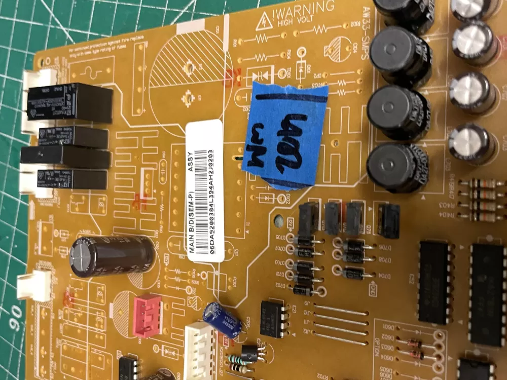 Samsung DA92 00384L DA9200384L Refrigerator Control Board AZ210331 | Wm2019