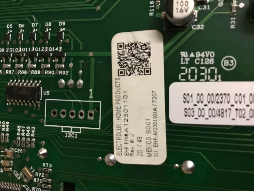 Frigidaire A12301101 Range Control Board AZ21872 | NR120