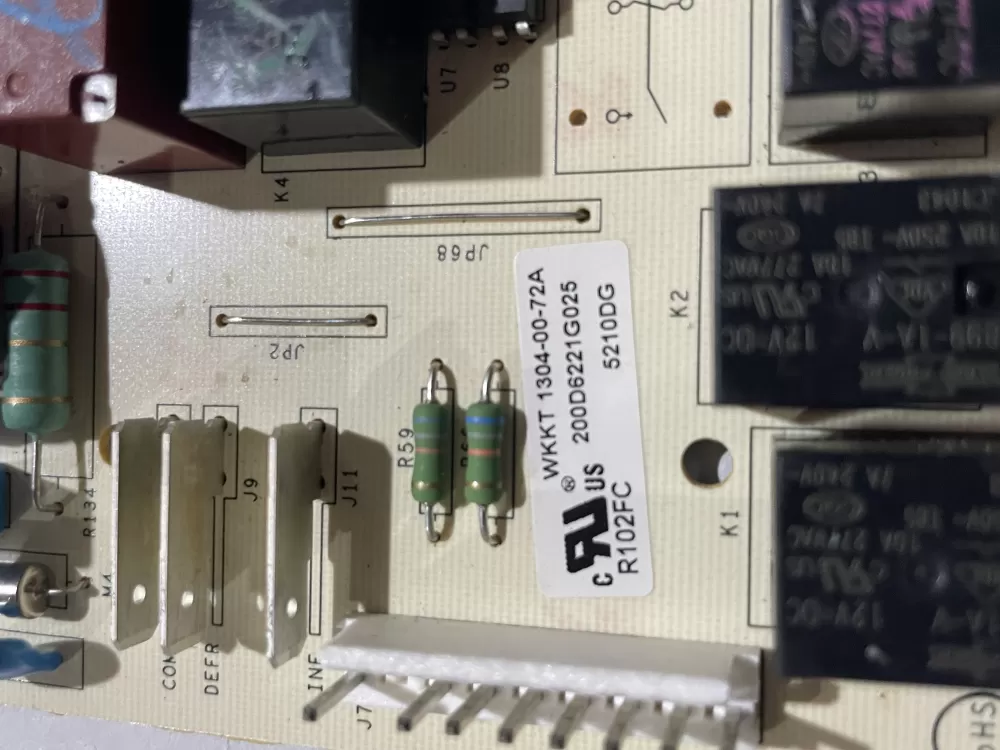 GE WR55X11072 Refrigerator Control Board AZ191513 | Wm1601