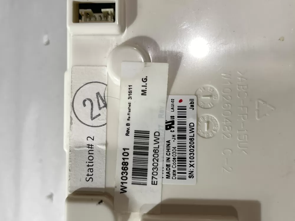 Whirlpool Amana W10443990 W10368101 Washer Control Board AZ205344 | Wm1170