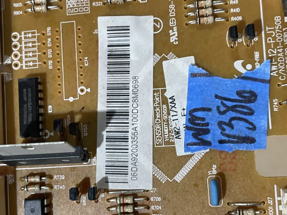 Samsung DA92 00356A DA41 00750B Refrigerator Control Board AZ92189 | Wmv386