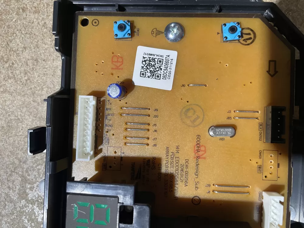 Samsung DC94-06607A Washer Control Board Free AZ58487 | KMV481
