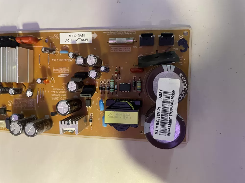 Samsung DA92-00215R Refrigerator Inverter Control Board AZ196162 | KM2560