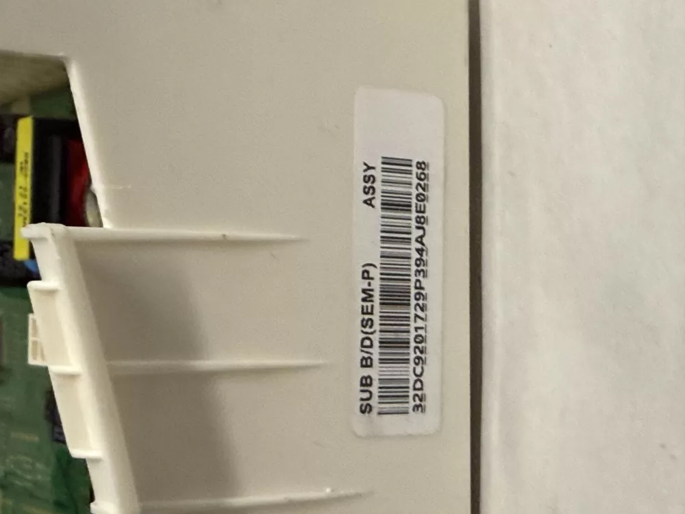 Samsung DC92 01729P DC9201729P Dryer Control Board AZ211397 | KMV160