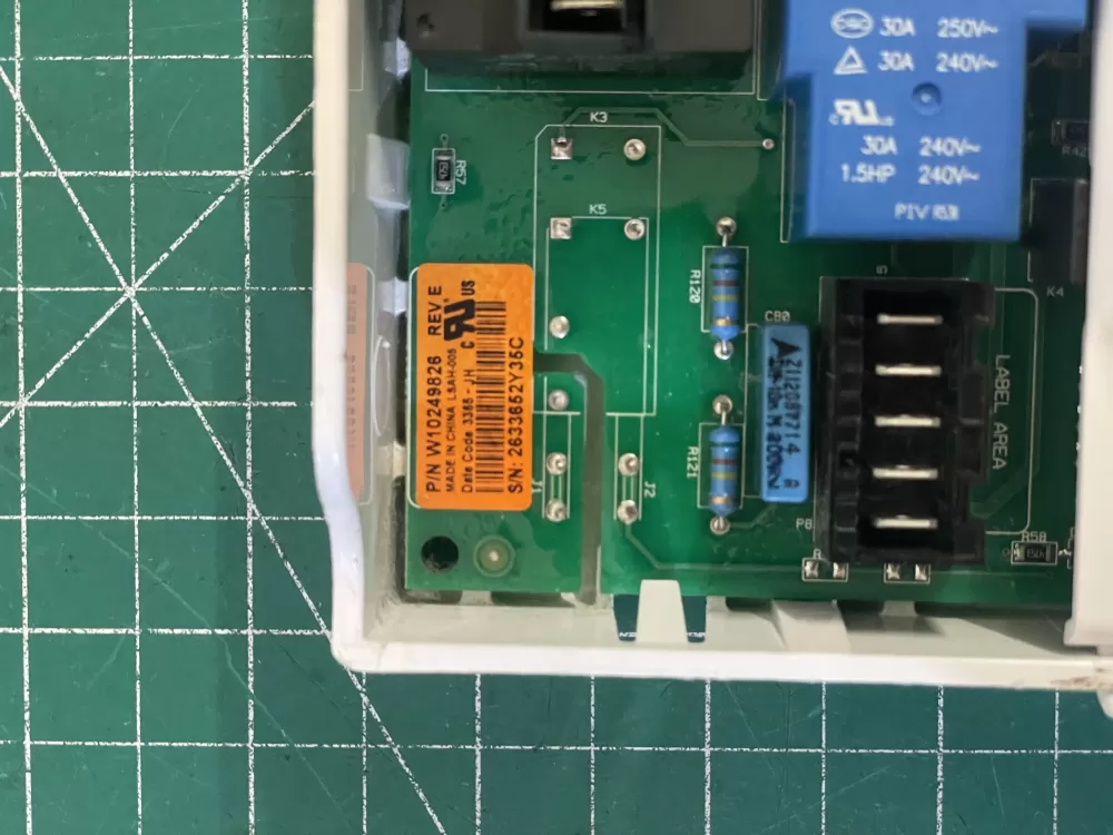 Whirlpool Maytag W10249826 W10249827 Dryer Control Board AZ187168 | KM2715
