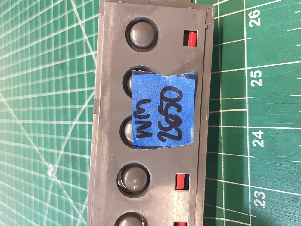 GE Hotpoint 165D5576P033 Dishwasher Button Control Panel AZ202325 | Wm2650