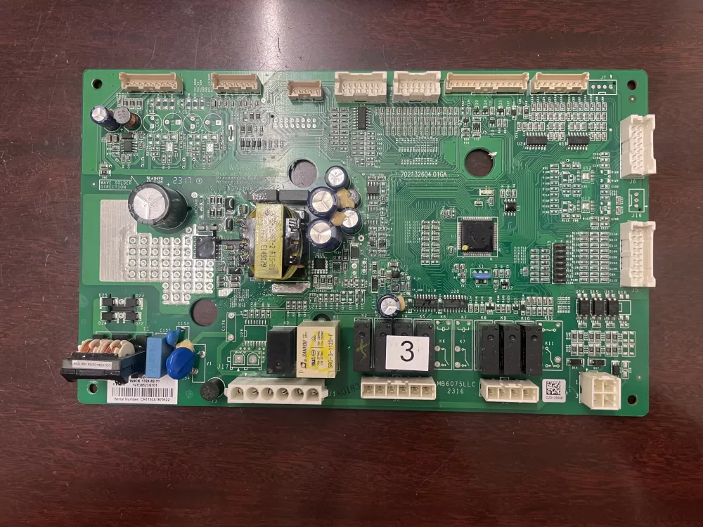 GE 197D8523G101 70213260402GA MB6075LLC Refrigerator Control