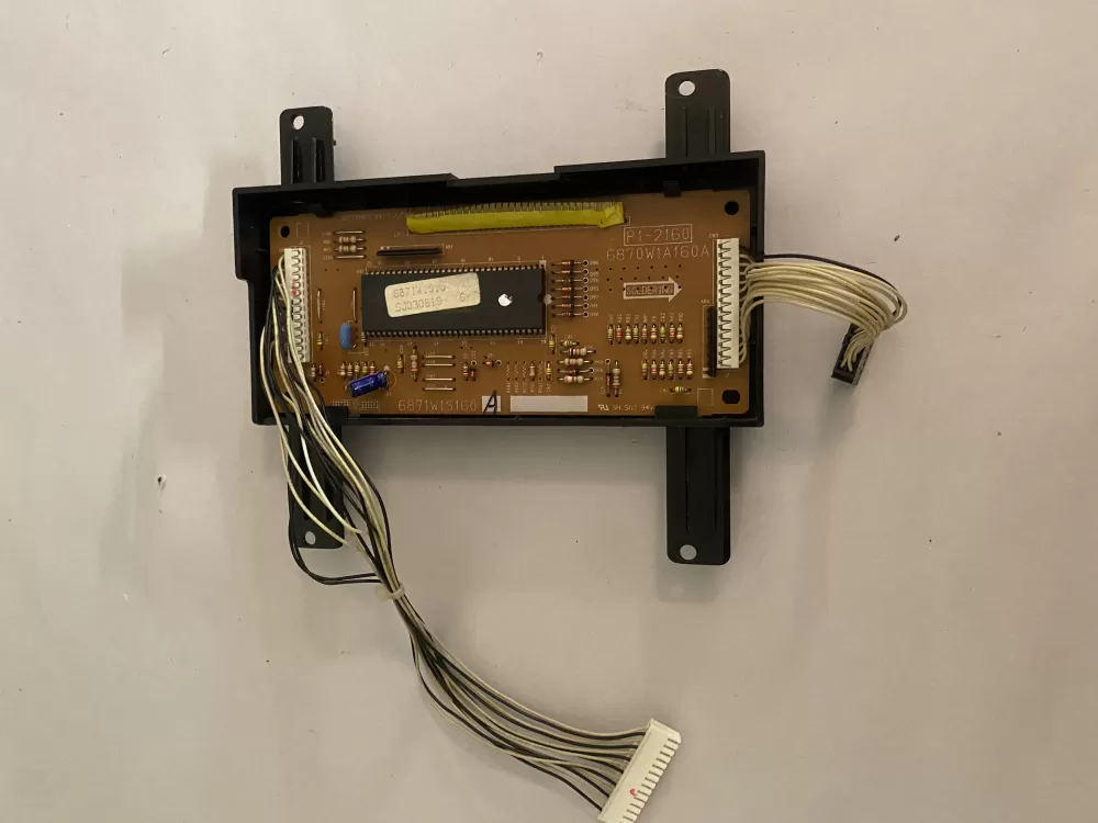 LG 6871W1S160A Microwave UI Main Control Board AZ137228 | BK2361