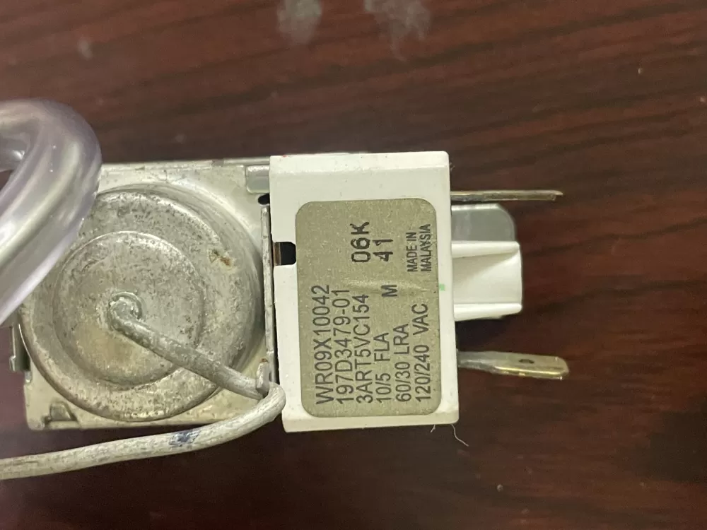 GE WR09X10027 Refrigerator Thermostat Cold Control AZ73913 | KM1395