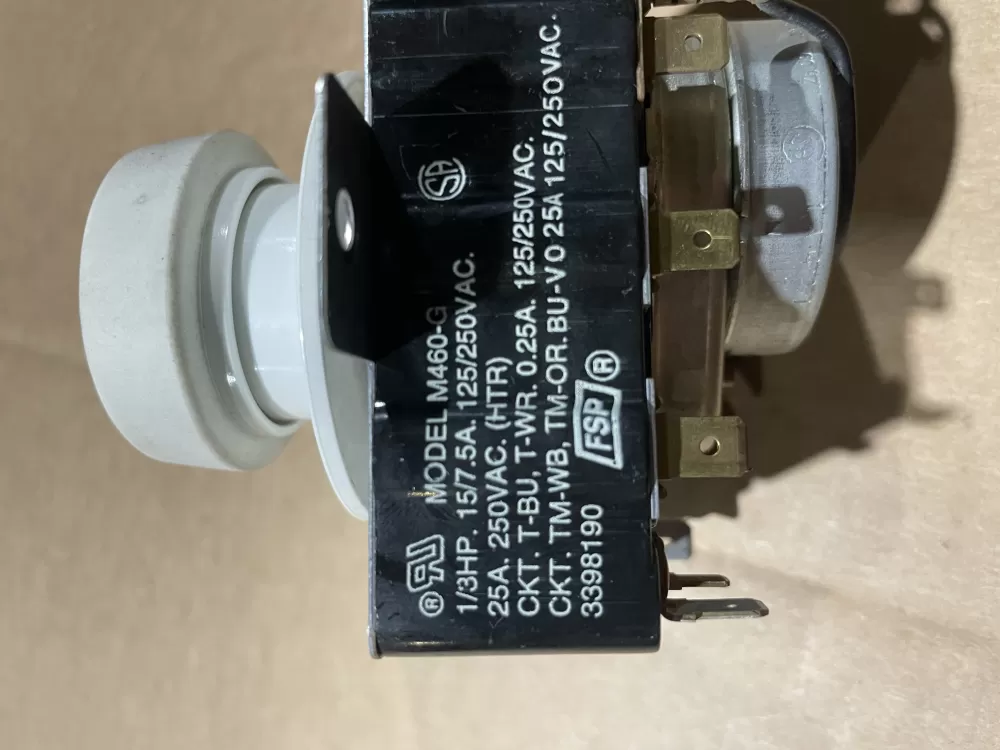 Whirlpool Kenmore Sears 3398190A Dryer Timer AZ86446 | Wm813