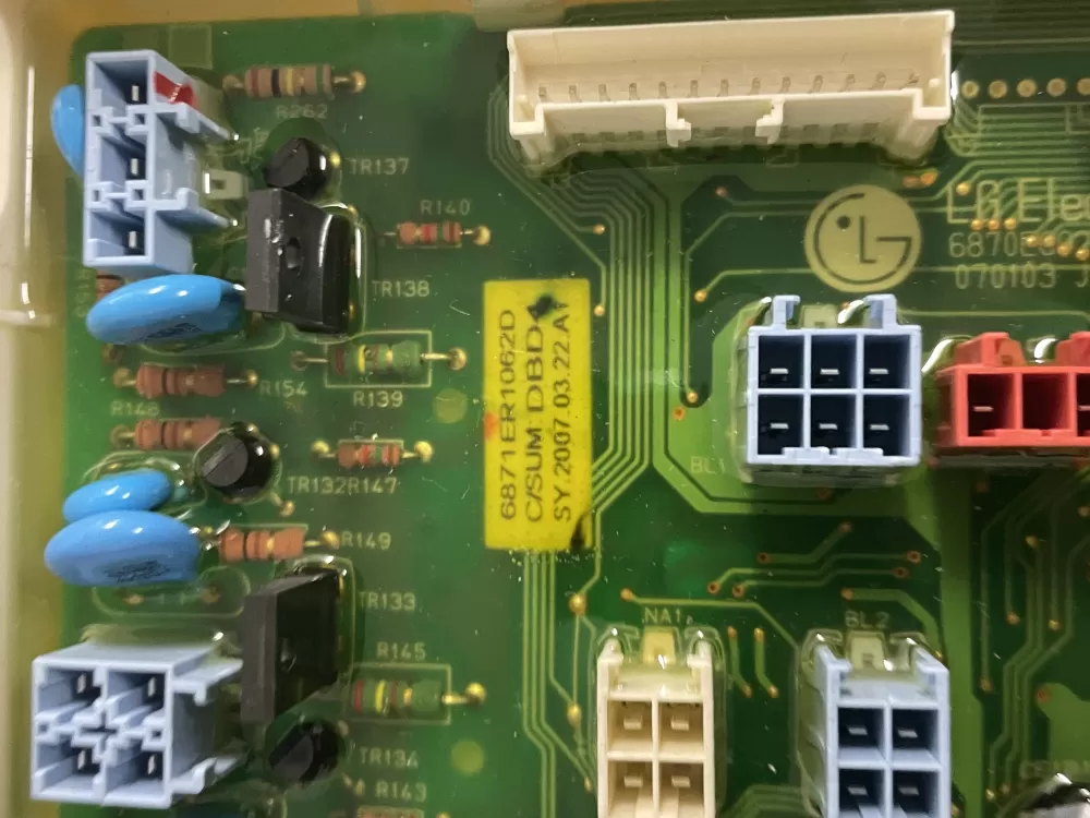 LG Kenmore 6870EC9291C 6871ER1062D Washer Control Board AZ210839 | Wmv932