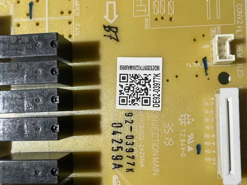 Samsung Wb56x30166 Wb27x36632 Microwave Control Board Panel AZ124322 | Wm255