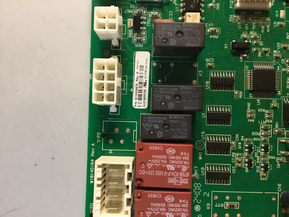 Kenmore WPW10209635 PS11750428 Refrigerator Control Board AZ105686 | BG210
